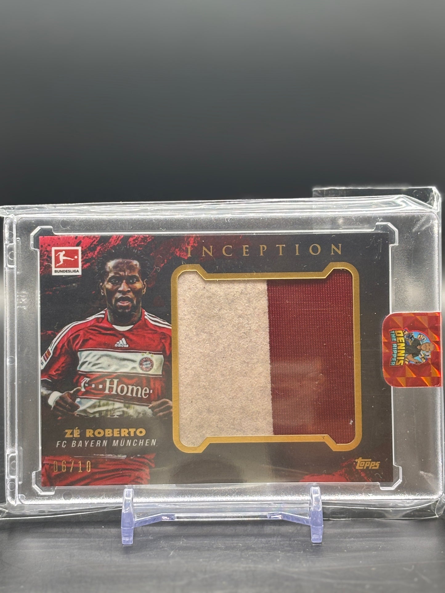 2024/25 Topps Inception Ze Roberto Black Patch 06/10