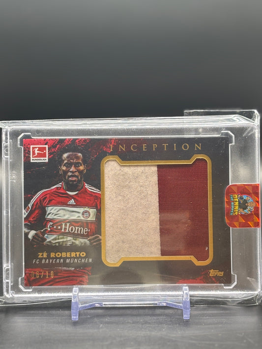 2024/25 Topps Inception Ze Roberto Black Patch 06/10