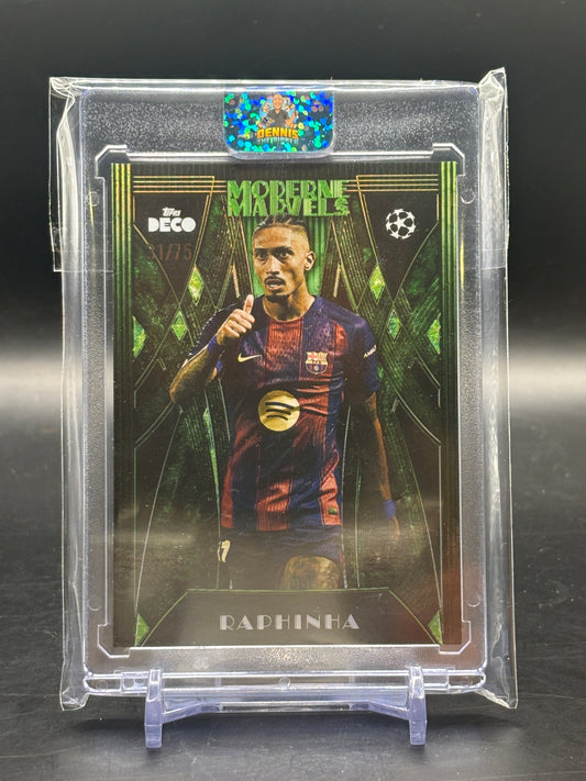 2025/26 Topps Deco Raphinha Green 31/75