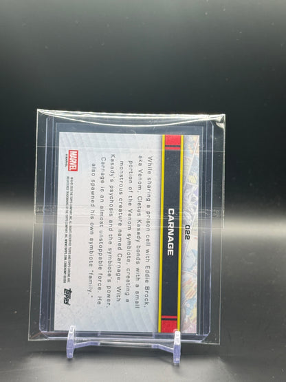 2026 Topps Chrome Marvel Comics Carnage Refractor