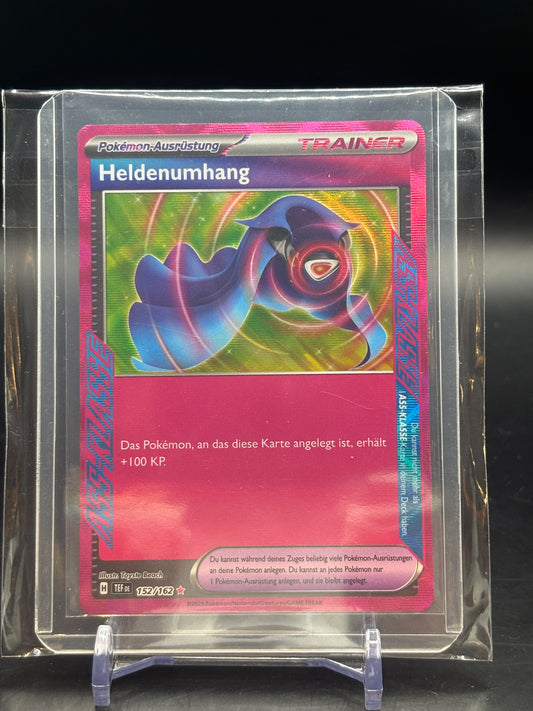 Pokemon Gewalten der Zeit Heldenumhang Ass 152/162