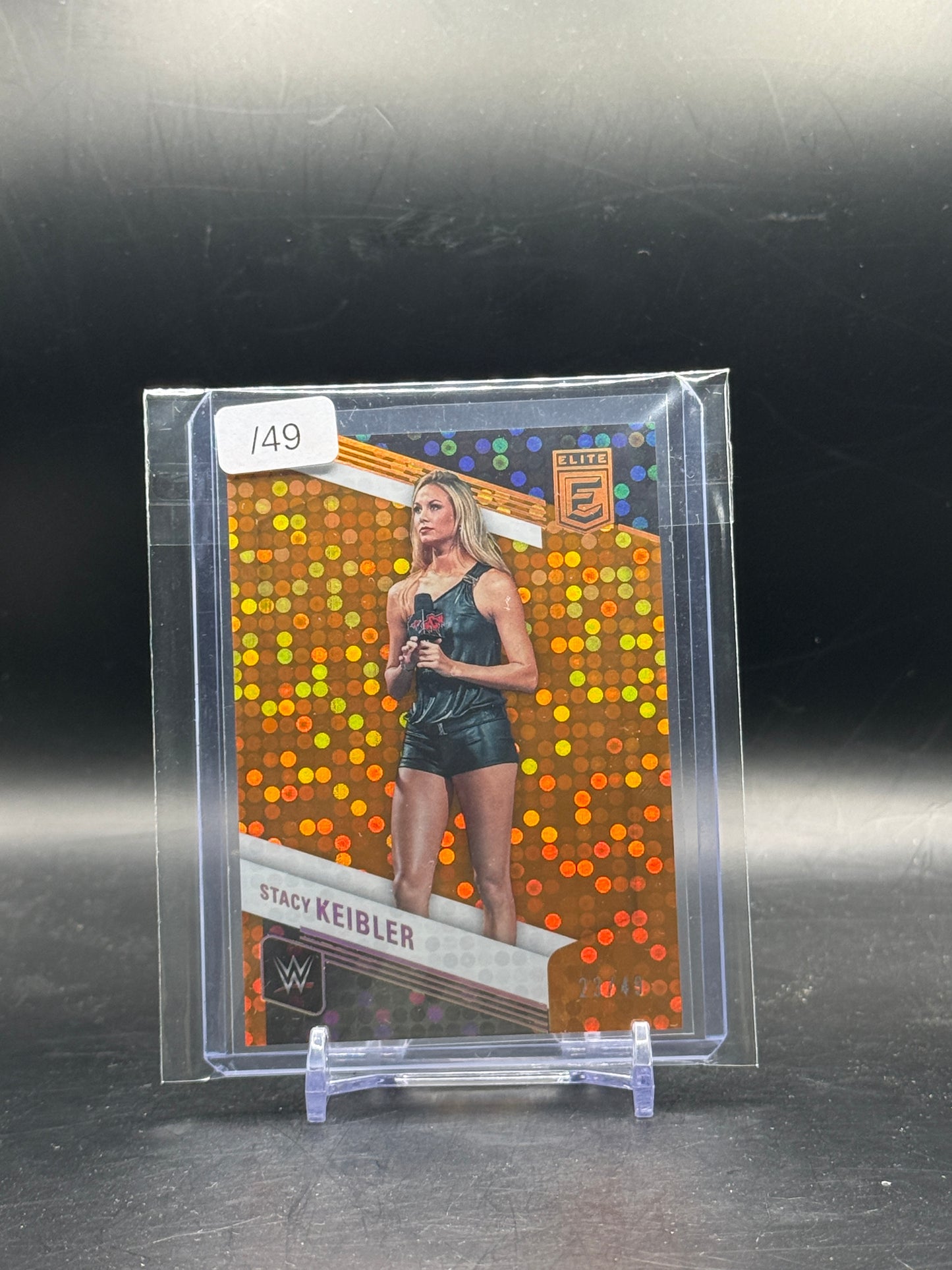 2023 Panini Donruss Elite WWE Stacy Keibler Orange