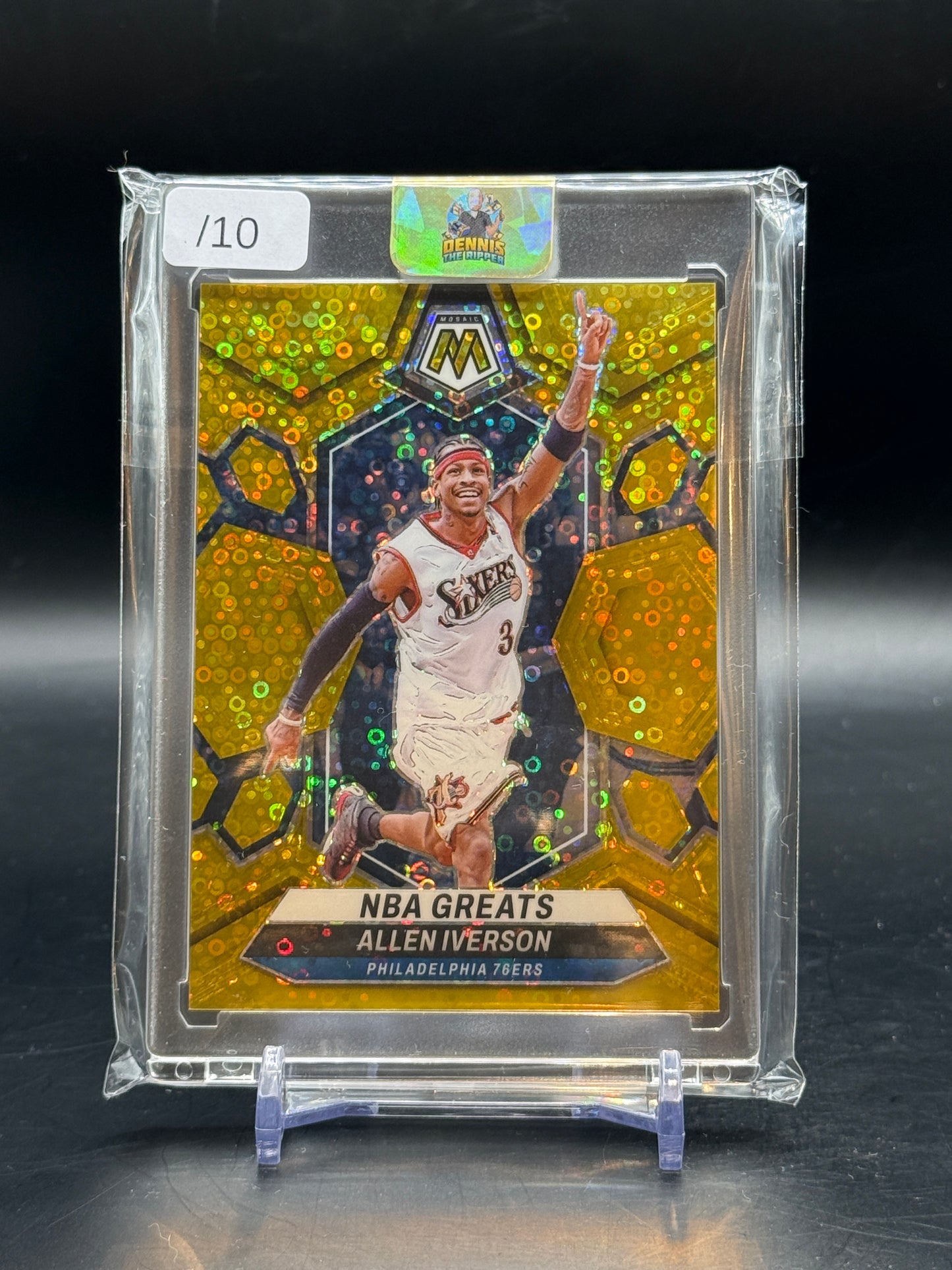 2023/24 Panini Mosaic Allen Iverson 2/10