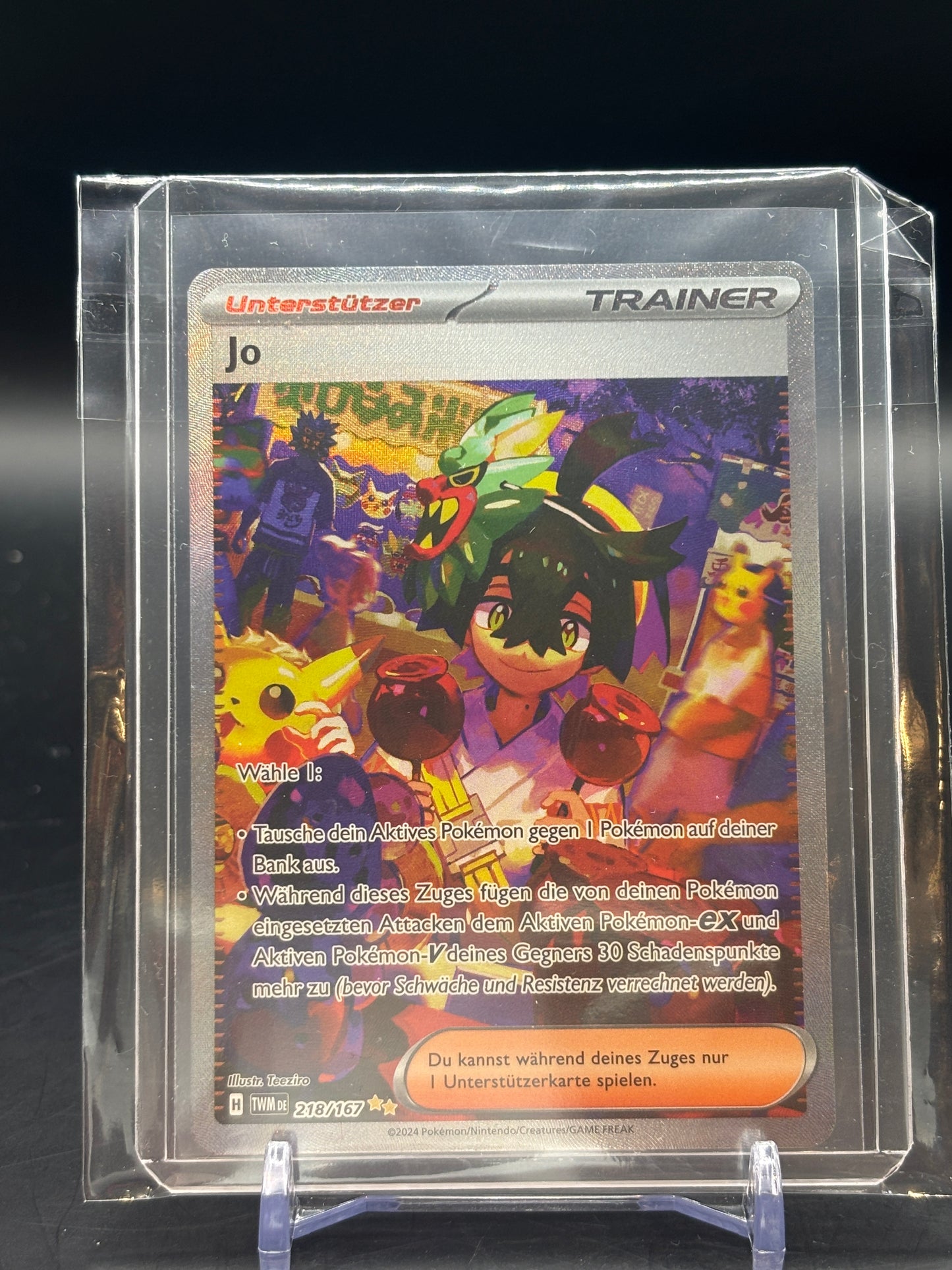 Pokemon Masquerade in Twilight Jo Alt Art 218/167