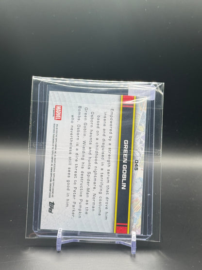2026 Topps Chrome Marvel Comics Green Goblin Aqua 060/199