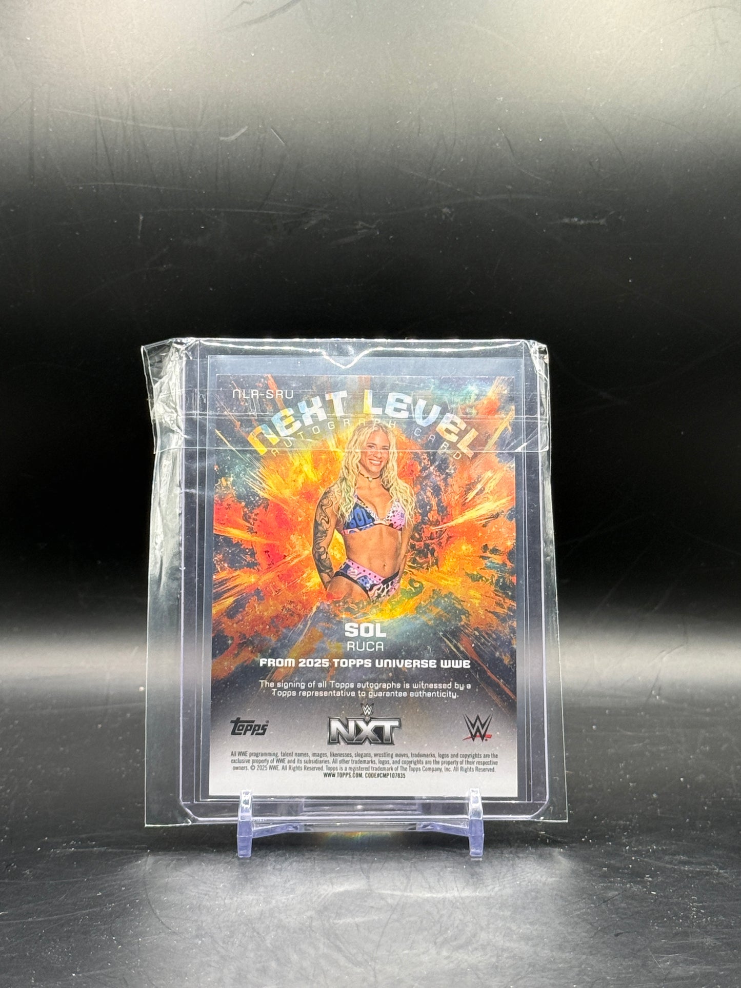 2025 Topps Universe Sol Ruca Next Level Auto