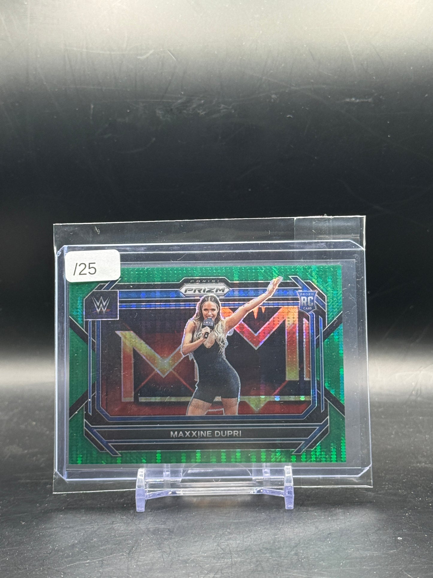 2023 Panini Prizm WWE Maxxine Dupri Green 17/25