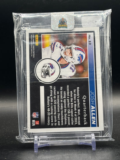 2024 Panini Zenith NFL Josh Allen Buffalo Bills Blue 13/25