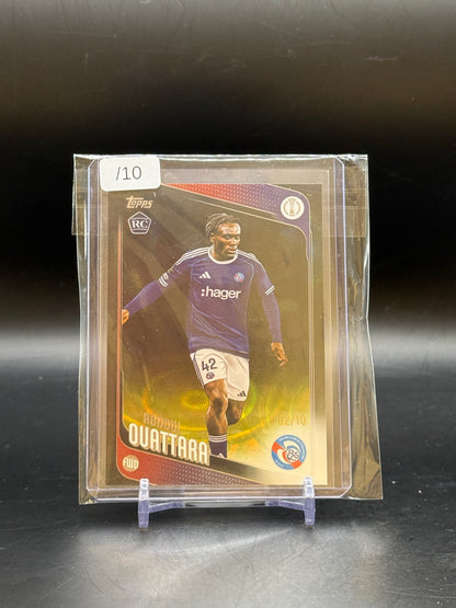 2026 Topps UCC Flagship Abdoul Ouattara Black 02/10