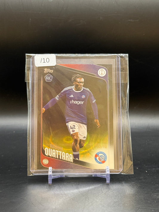 2026 Topps UCC Flagship Abdoul Ouattara Black 02/10