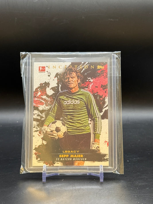 2025 Topps Inception Bundesliga Sepp Maier