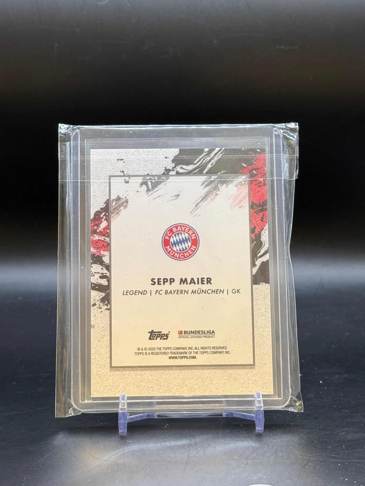 2025 Topps Inception Bundesliga Sepp Maier
