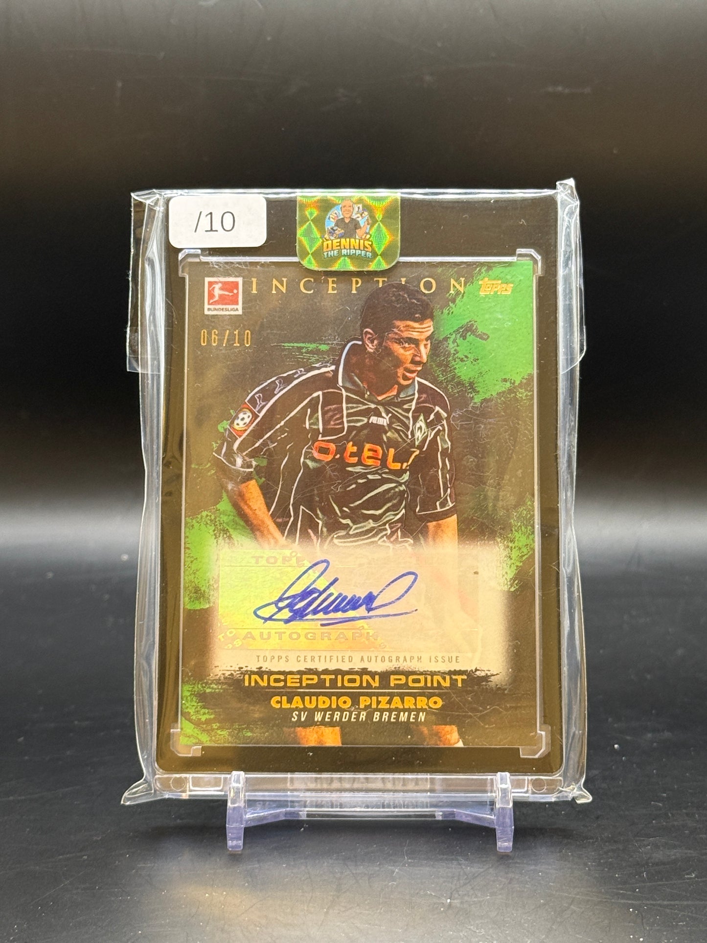 2024/2025 Topps Inception Bundesliga Claudio Pizarro Auto 06/10