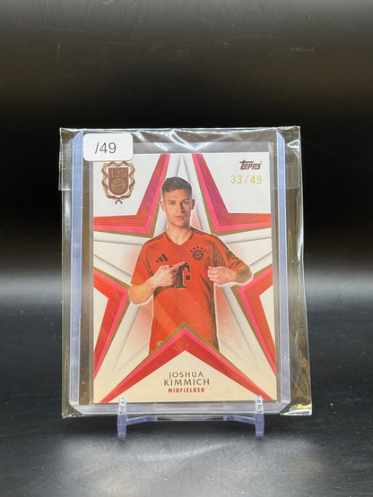 2025 Topps FC Bayern München 125 Jahre Joshua Kimmich 33/49
