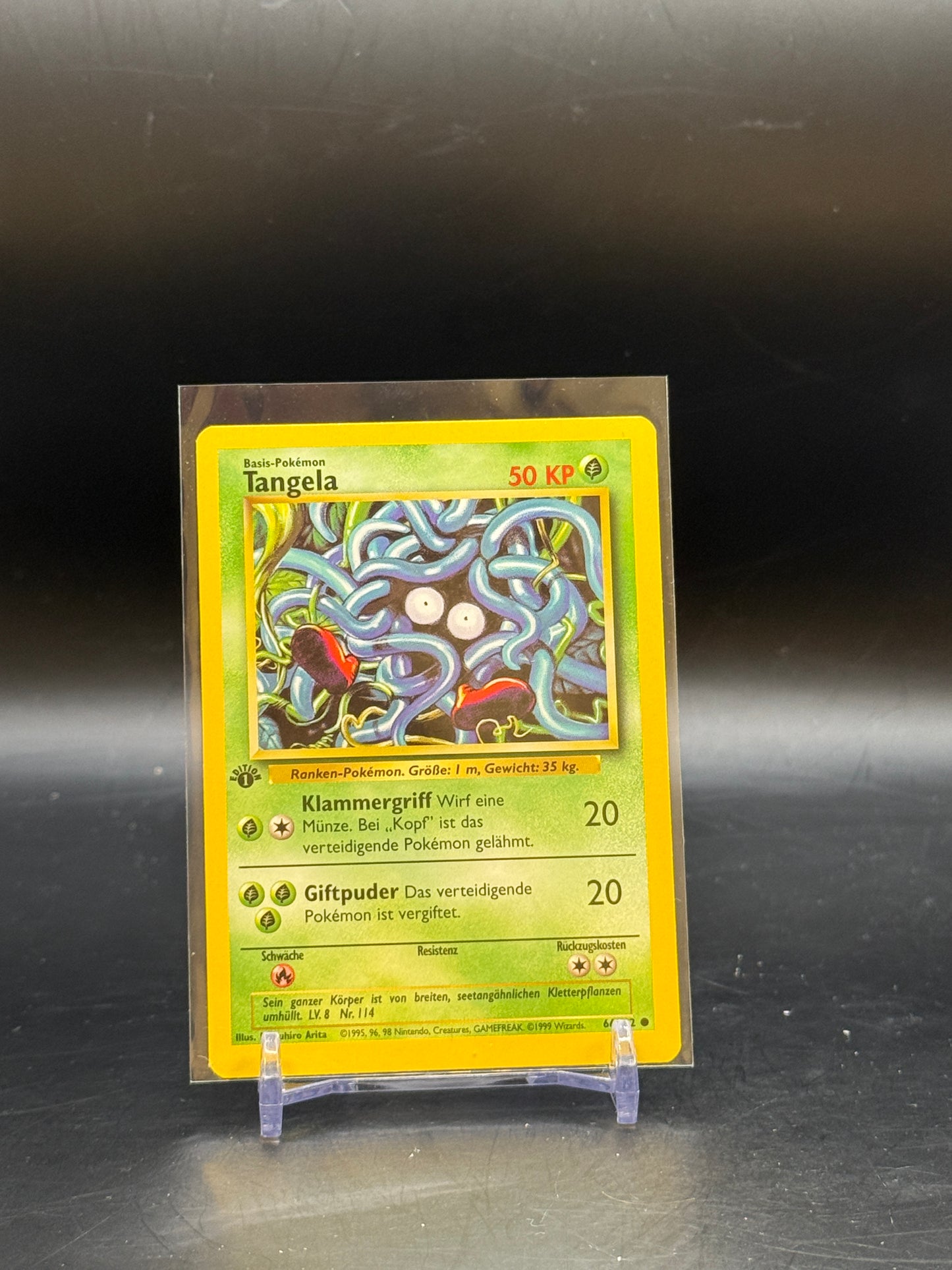 Pokemon Tangela 1.Edition Basis Set BS66