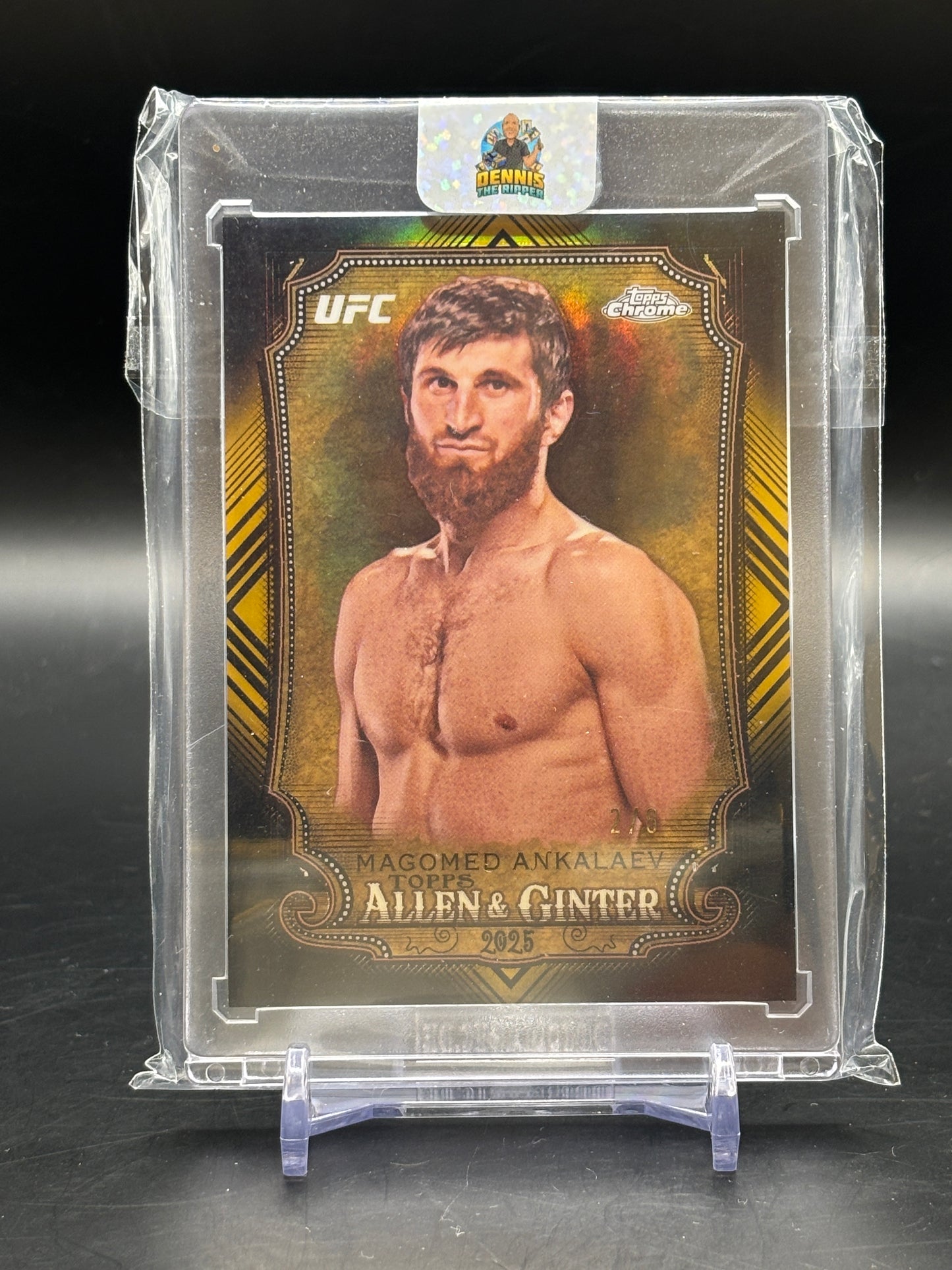 2025 Topps Allen & Ginter Magomed Ankalaev Black 2/8