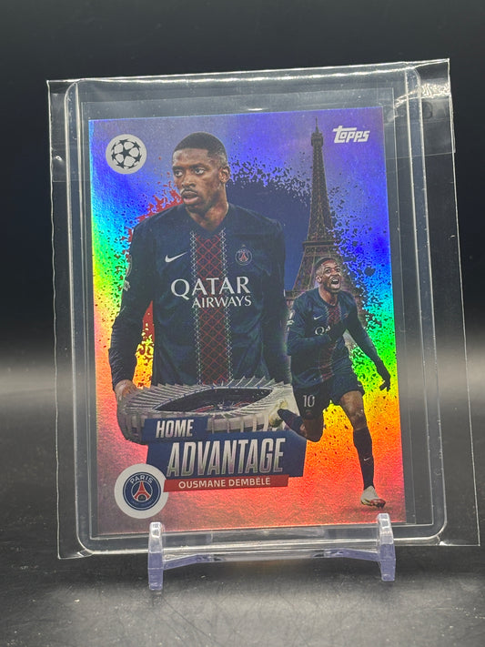 2025-26 Topps Flagship UCC Ousmane Dembele Paris Saint-Germain Home Advantage