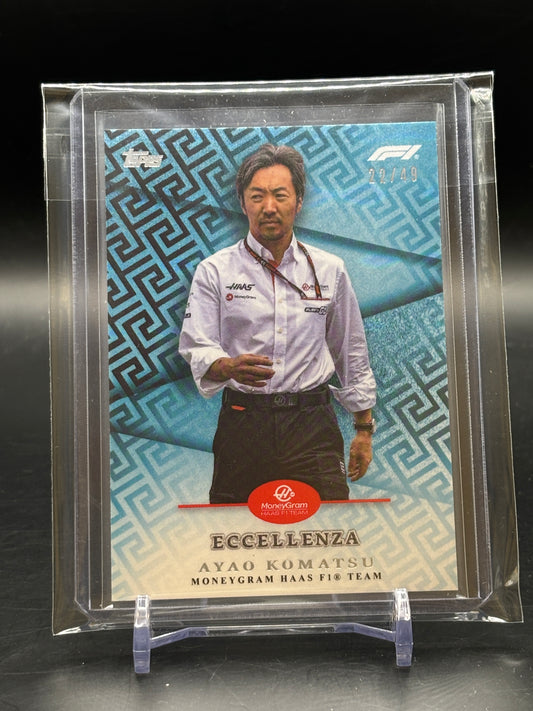 2024 Topps Eccellenza Ayao Komatsu 22/49