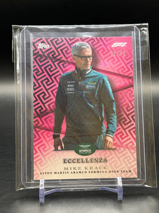 2024 Topps Eccellenza Mike Krack 72/75