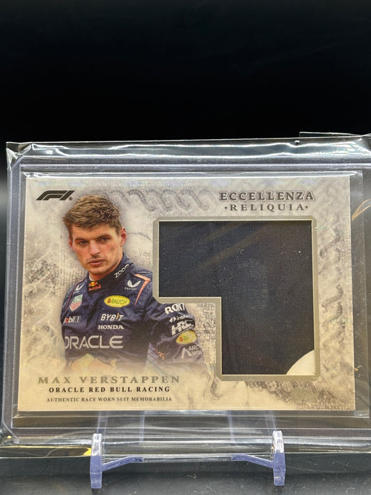 2025 Topps Eccellenza Max Verstappen Patch