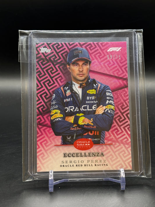 2024 Topps Eccellenza Sergio Perez 59/75