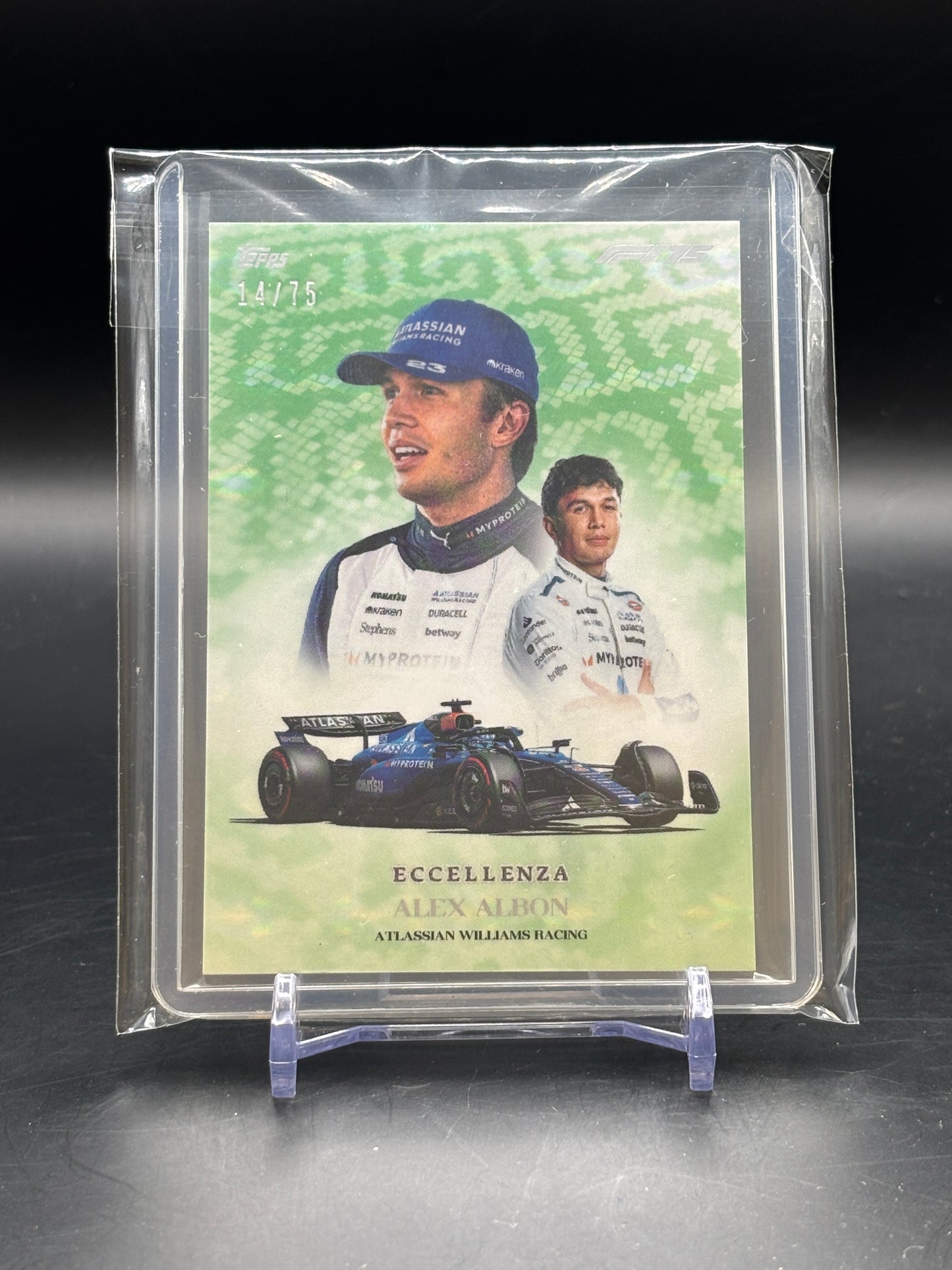 2025 Topps Eccellenza Alex Albon 14/75