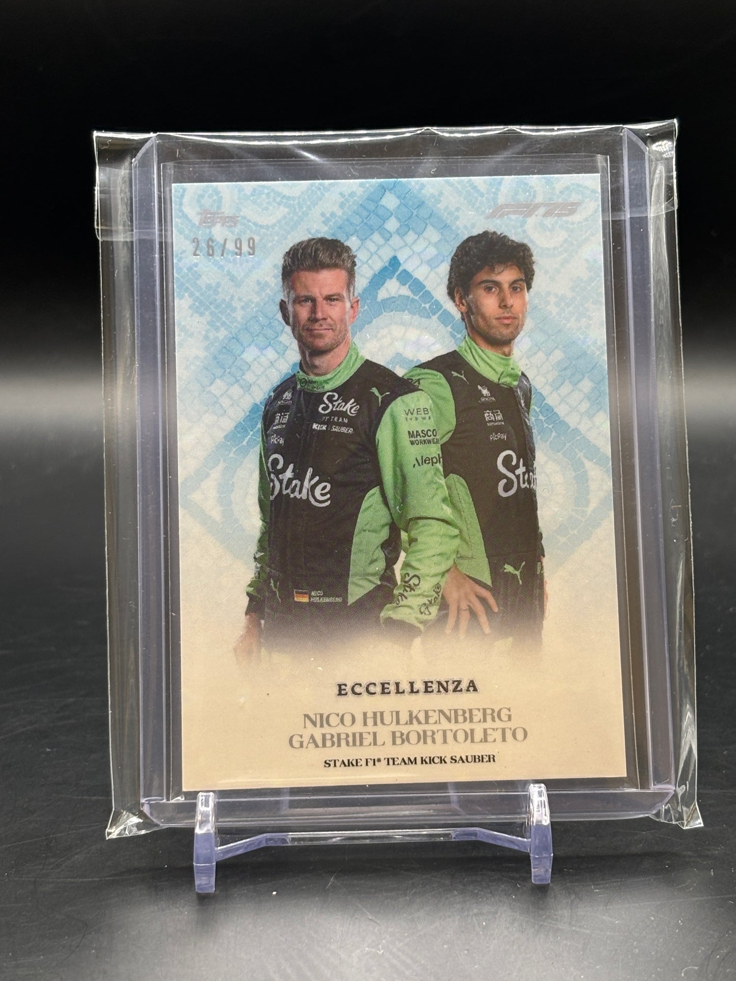 2025 Topps Eccellenza Nico Hulkenberg Gabriel Bortoleto 26/99