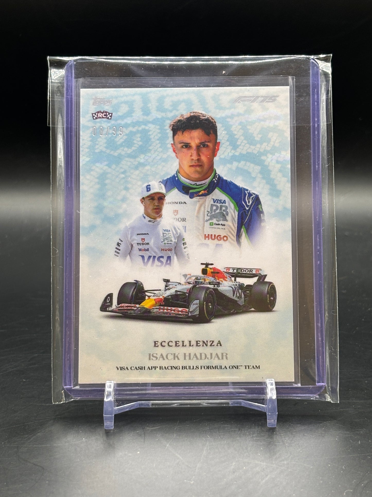 2025 Topps Eccellenza Isack Hadjar 08/99