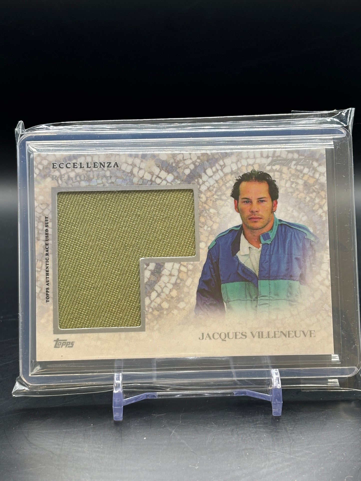 2025 Topps Eccellenza Jacques Villeneuve Patch