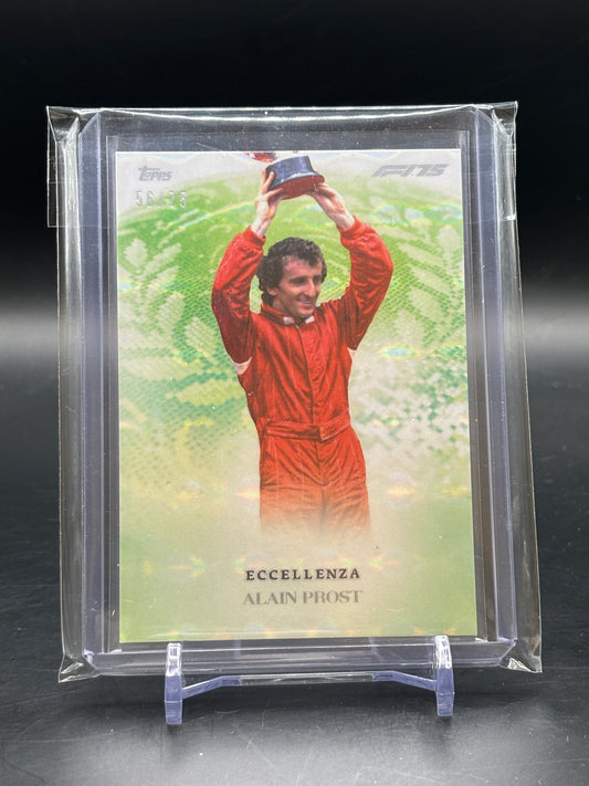 2025 Topps Eccellenza Alain Prost 56/75