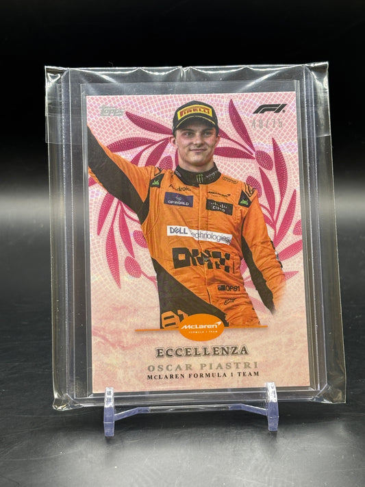 2024 Topps Eccellenza Oscar Piastri 40/75