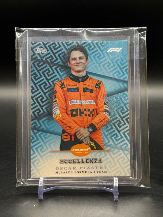 2024 Topps Eccellenza Oscar Piastri 15/49