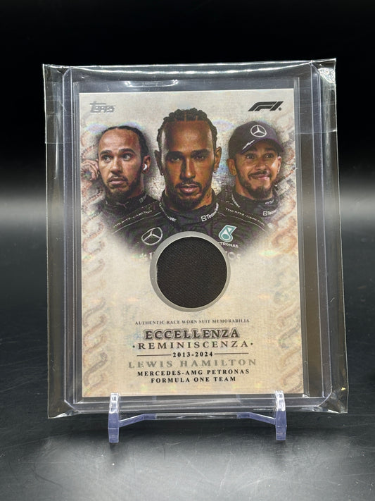 2024 Topps Eccellenza Lewis Hamilton Patch 1