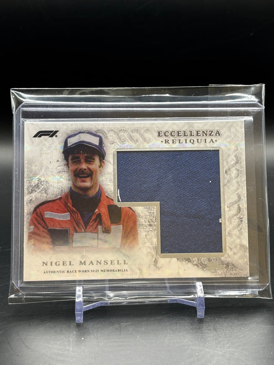 2025 Topps Eccellenza Nigel Mansell Patch
