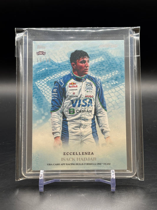 2025 Topps Eccellenza Isack Hadjar 15/99 RC
