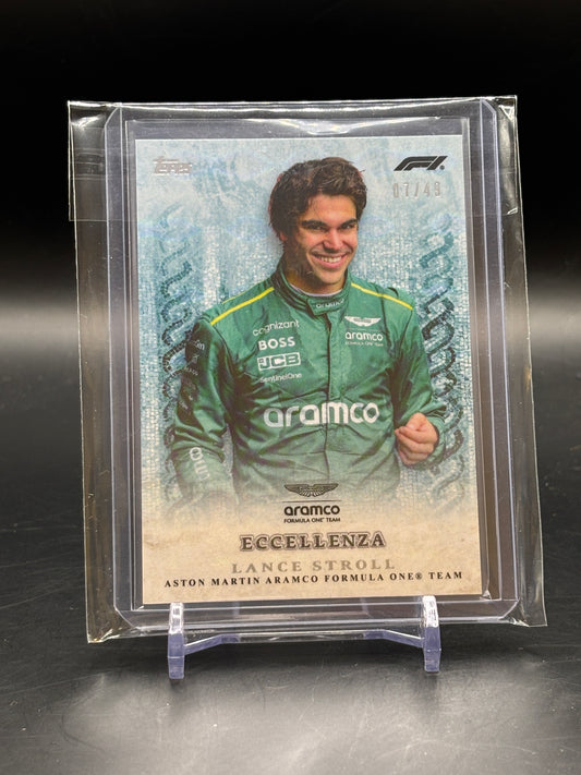 2024 Topps Eccellenza Lance Stroll 7/49