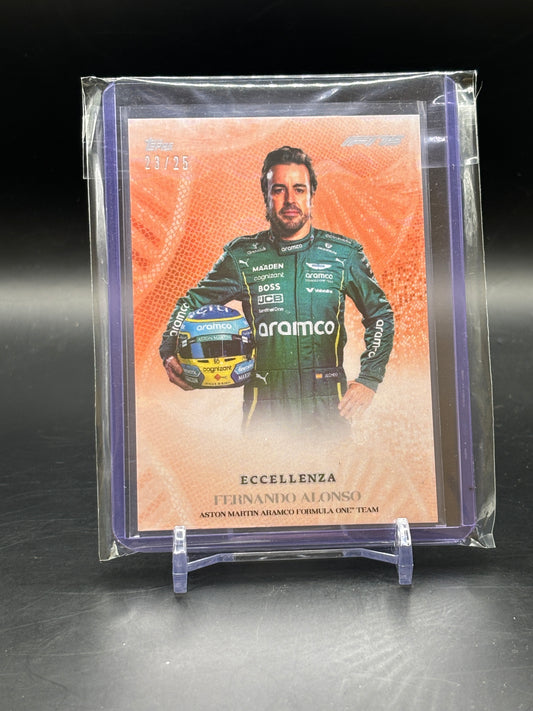 2025 Topps Eccellenza Fernando Alonso 23/25