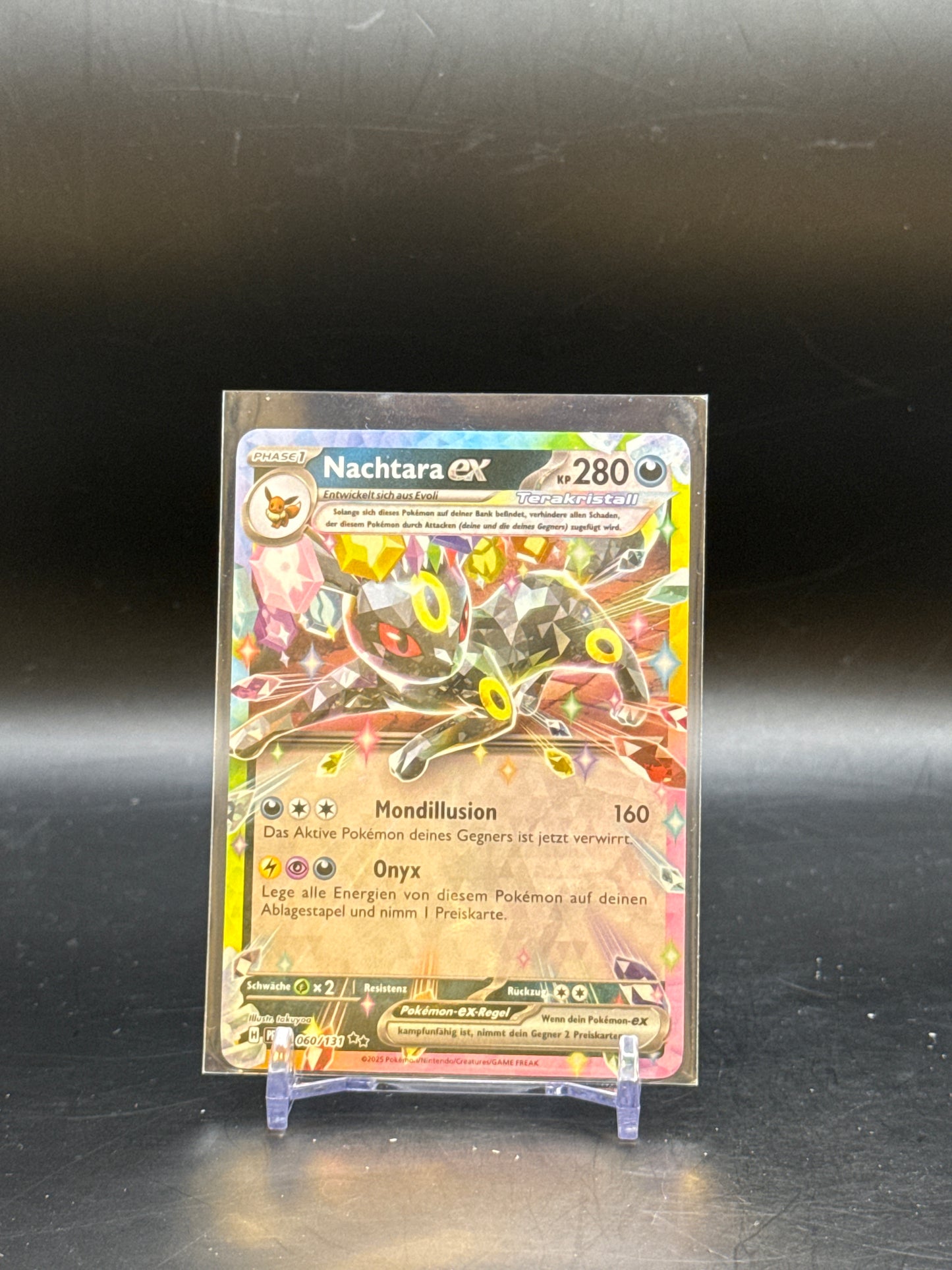Pokemon Prismatische Entwicklung Nachtara ex (PRE 060)