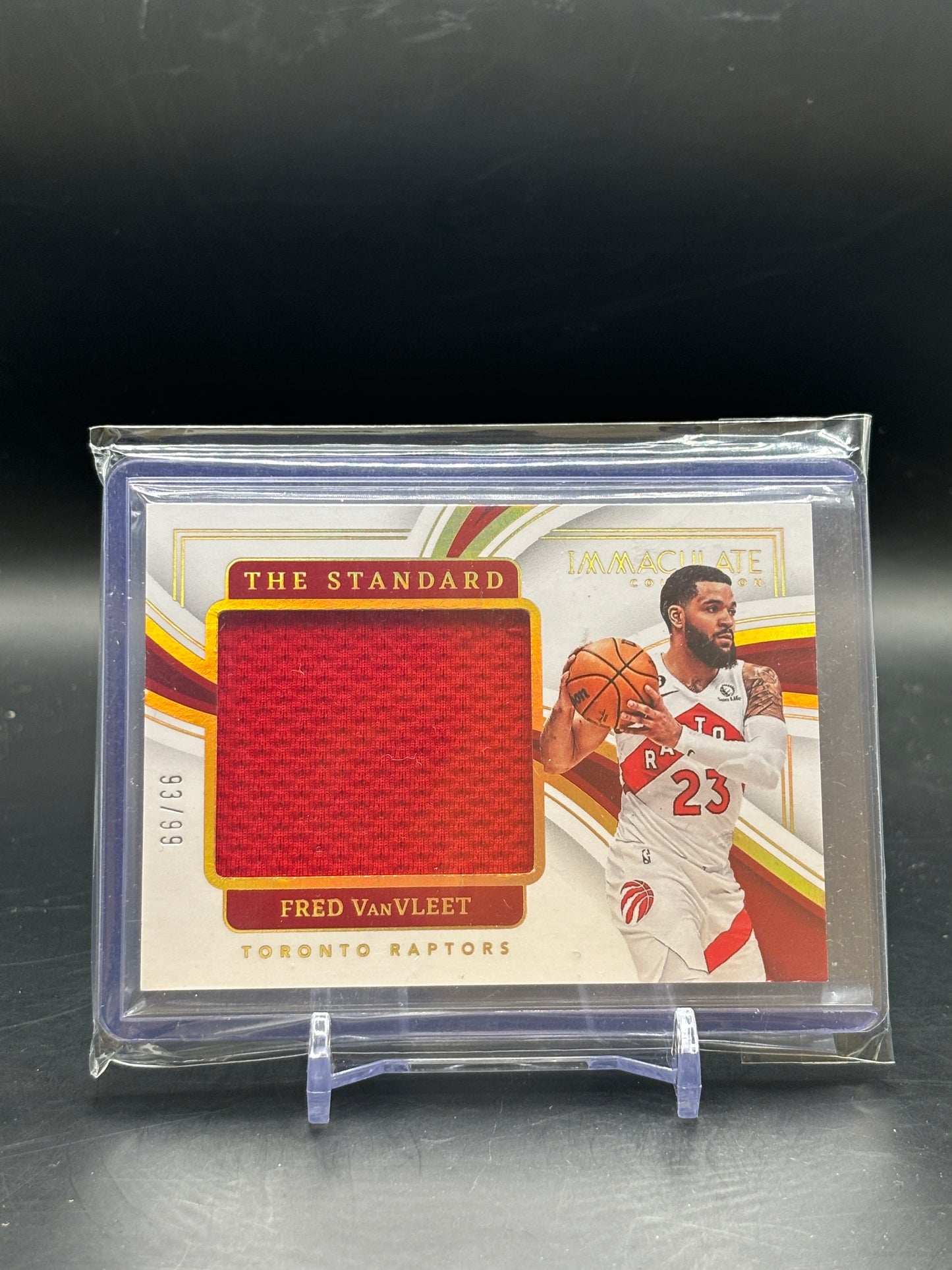 2022/23 Panini Immaculate Fred VanVleet Patch 93/99