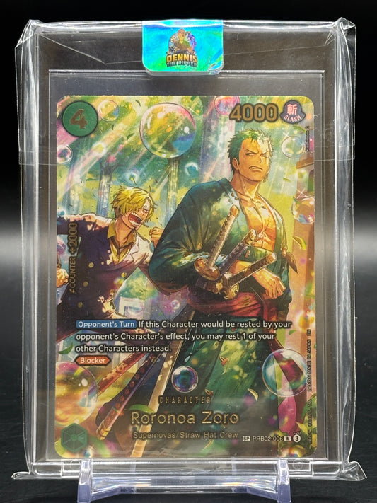 One Piece PRB02-006 Roronoa Zoro SP