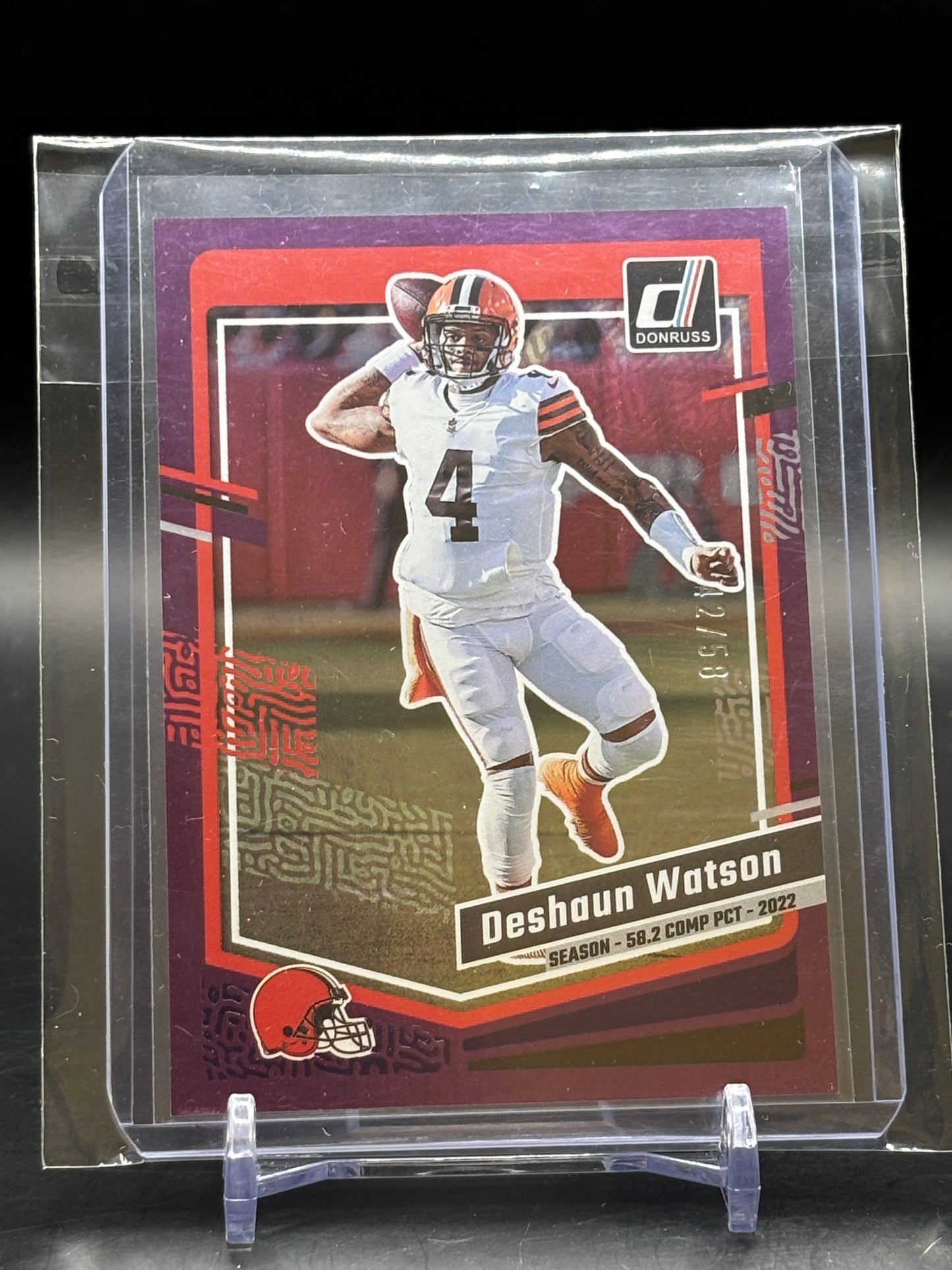 2023 Panini Donruss Deshaun Watson 42/58