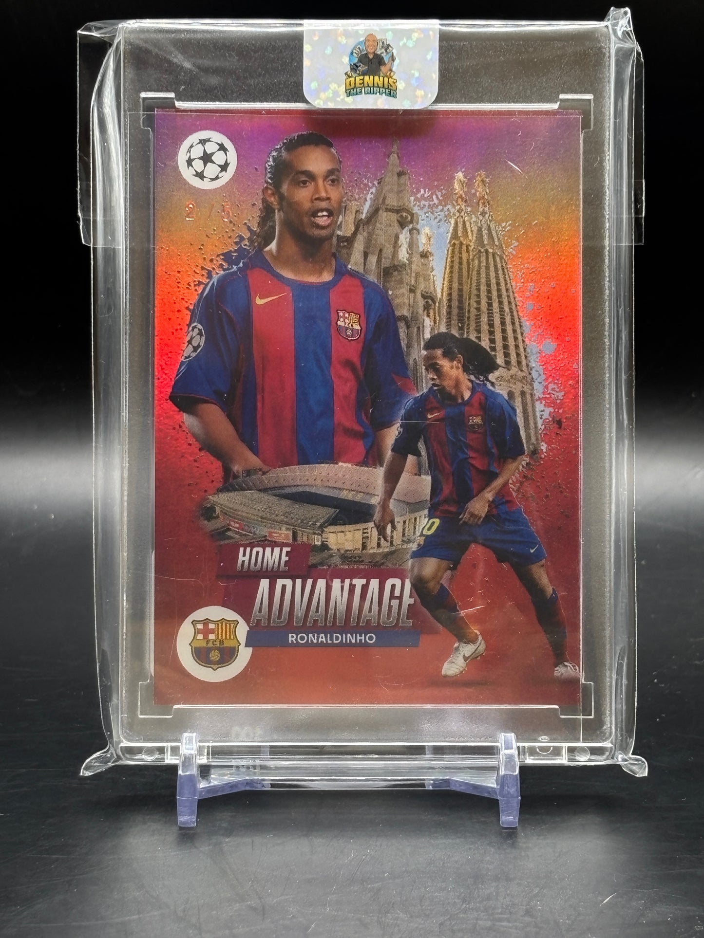 2025/26 Topps Flagship Ronaldinho Home Advantage 2/5
