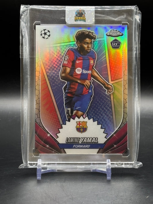 2024 Topps Chrome Lamine Yamal Hero RC SP