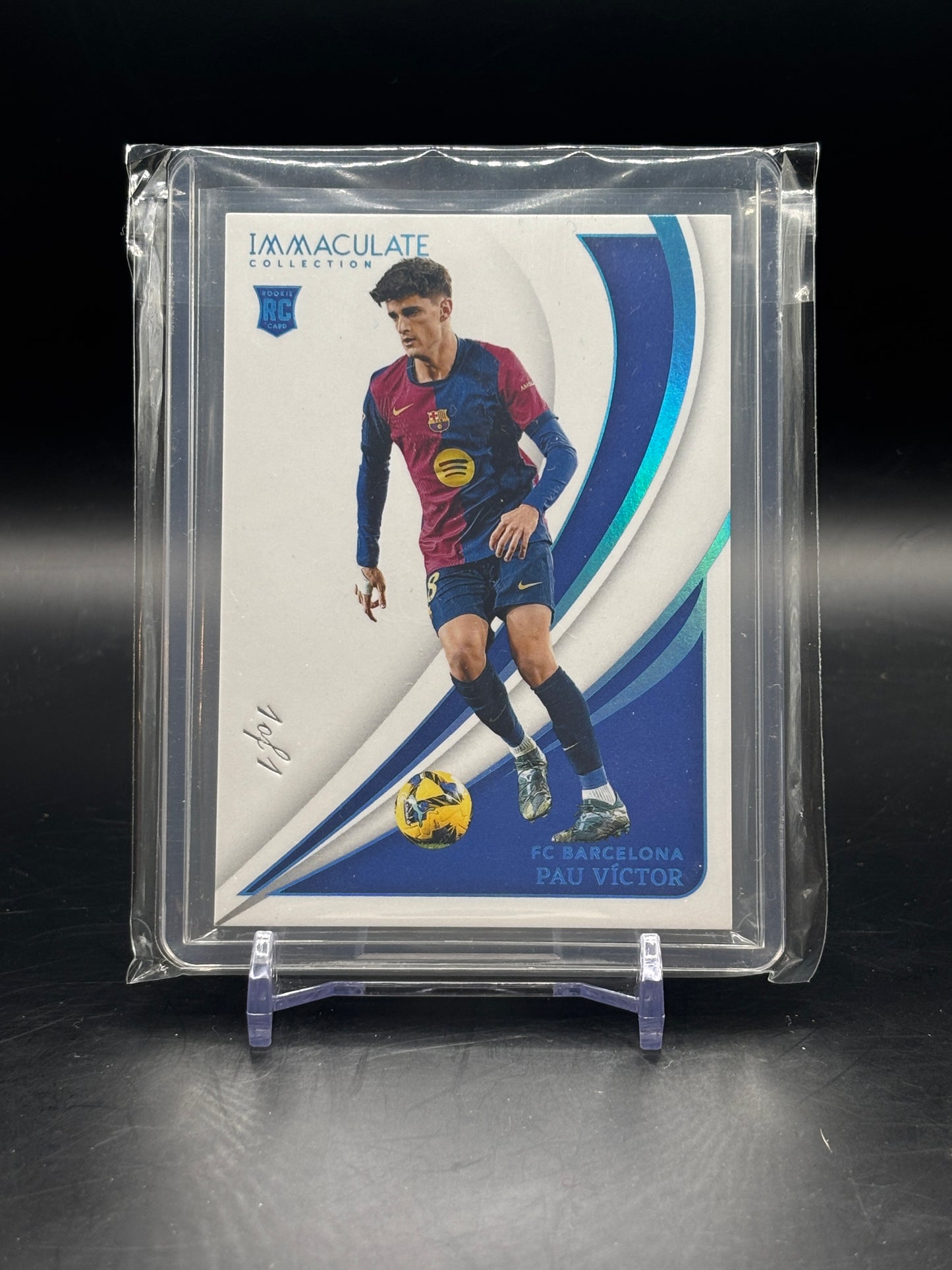 2024/25 Panini Immaculate Pau Victor Platinum 1/1 RC