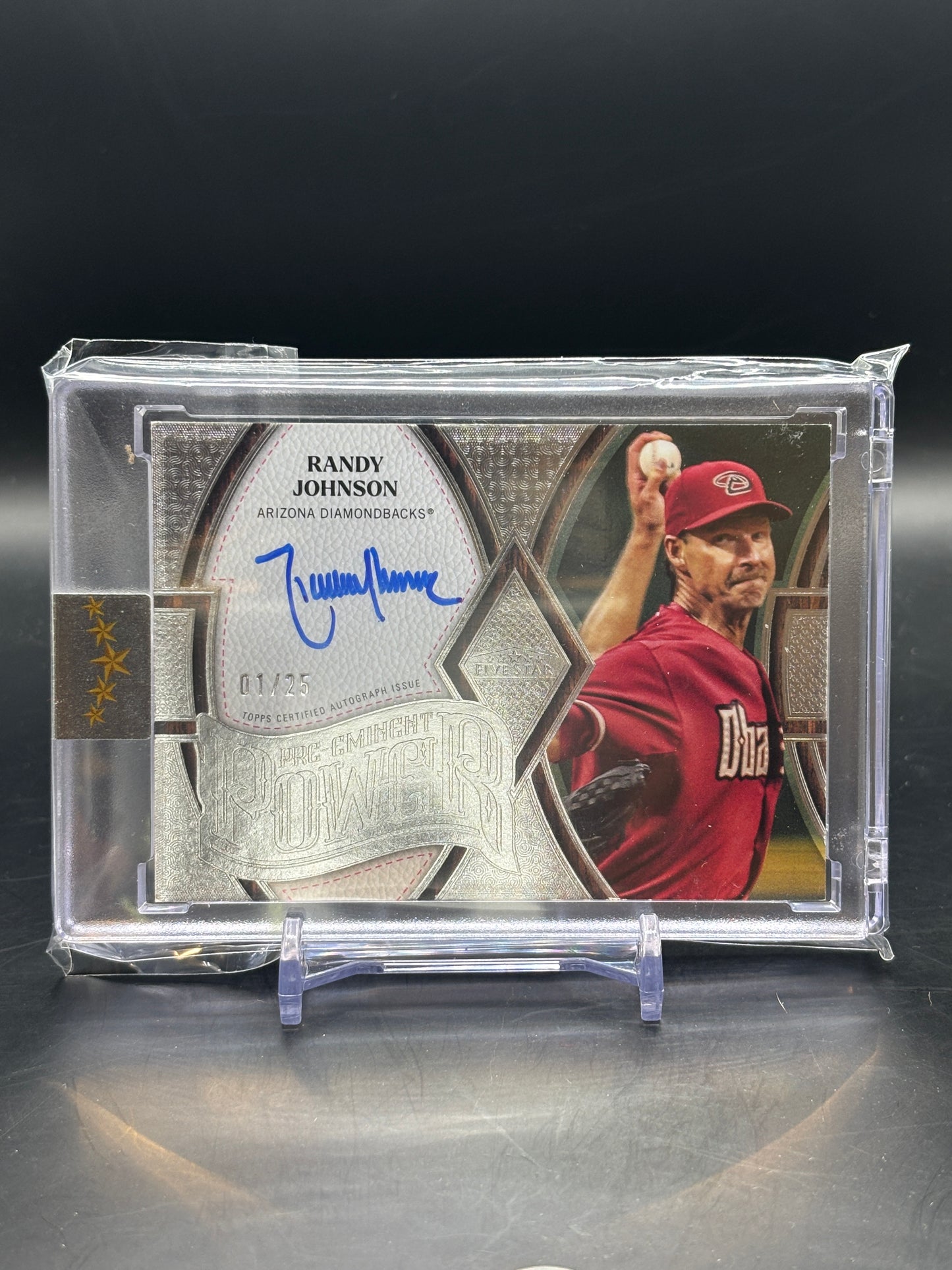 2025 Topps Five Star Randy Johnson Car 01/25