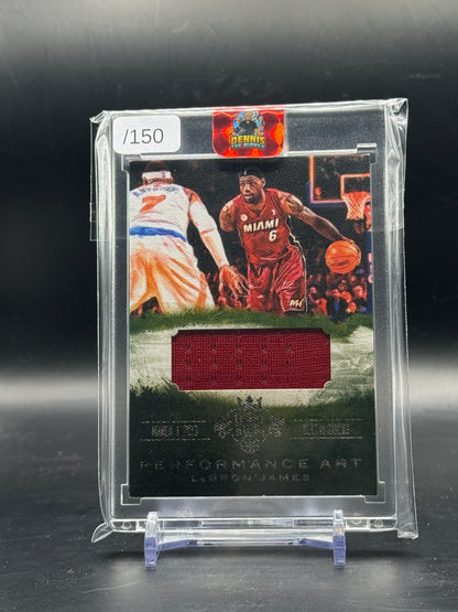 2013-14 Panini Court Kings NBA Lebron James Miami Heat Game Worn Patch 133/150