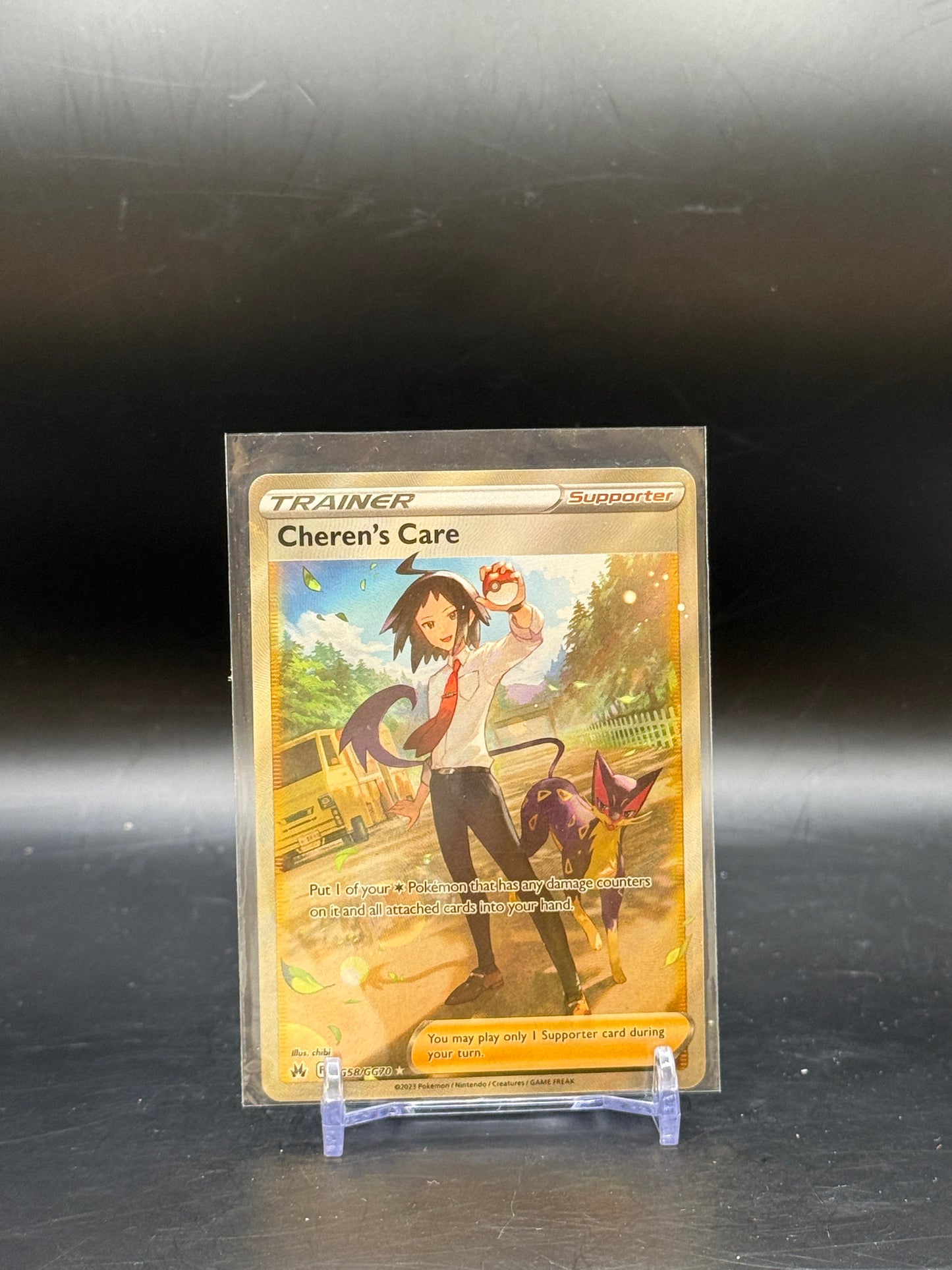 Pokemon Crown Zenith Cheren´s Care (CRZ GG58)