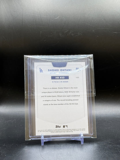 2024 Topps 50/50 Shohei Ohtani Los Angeles Dodgers HR #50