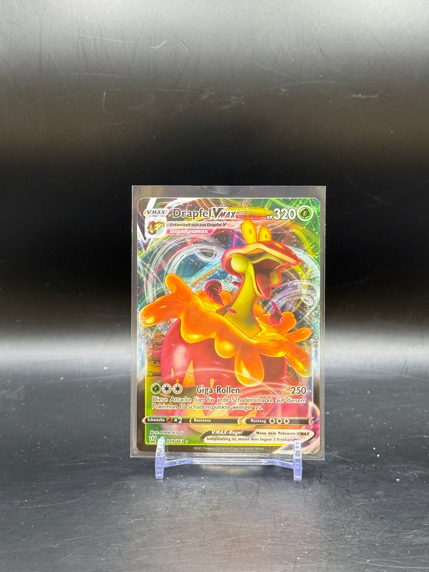 Pokemon Kampfstile Drapfel VMAX BST019
