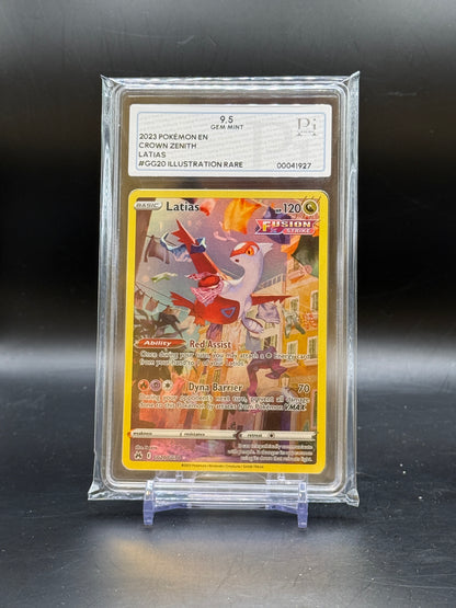 Pokemon Crown Zenith Latias Pi Grading 00041927